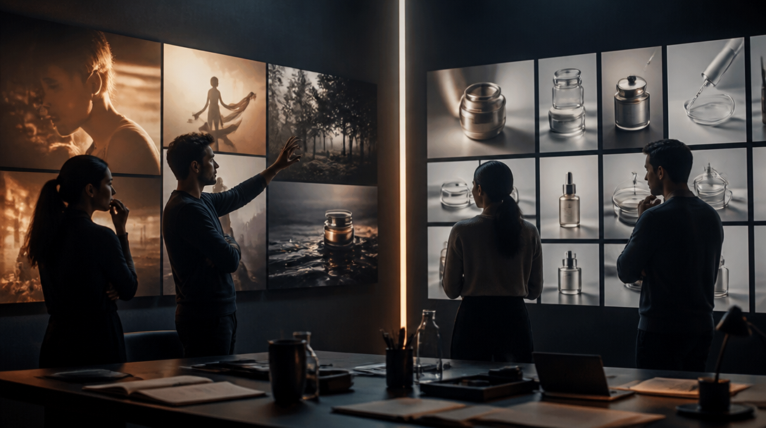 AI reklamní tvrzení potřebují důkazní žebřík před generováním - in-article production visual 2
