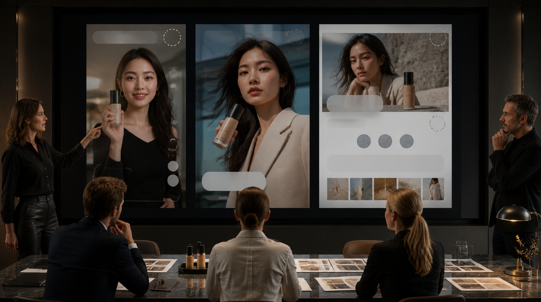 Označení AI influencera není popisek na poslední chvíli. Je to produkční systém. - in-article production visual 1