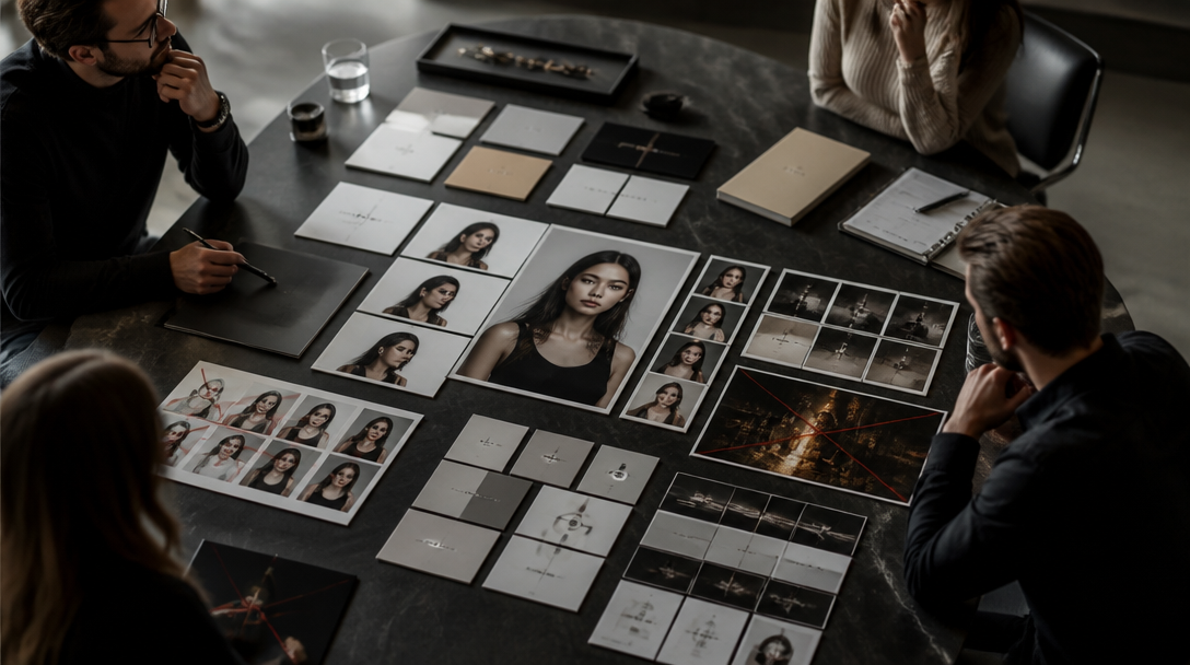 Označení AI influencera není popisek na poslední chvíli. Je to produkční systém. - in-article production visual 2