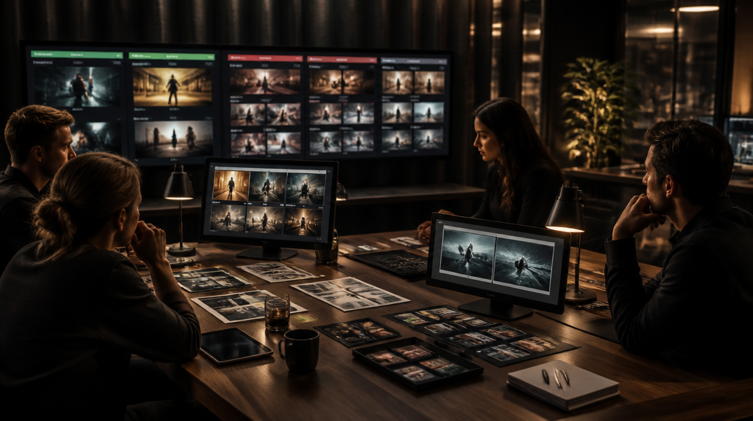 AI short-form produkce: kde rychlost pomáhá a kde už jen vyrábí šum - in-article production visual 2