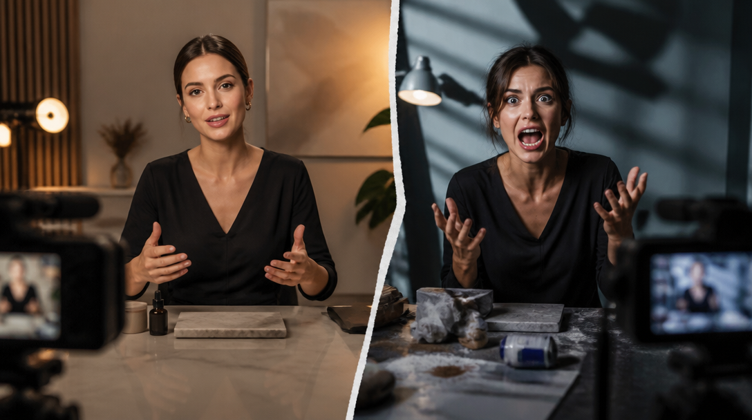 AI mluvčí ve videu potřebuje hranice skriptu dřív než lip-sync - in-article production visual 2