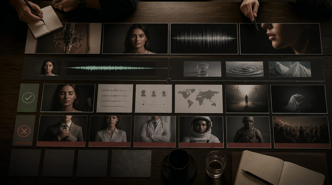 AI Voice Clone Ads Need Role Boundaries Before Scale - in-article production visual 1