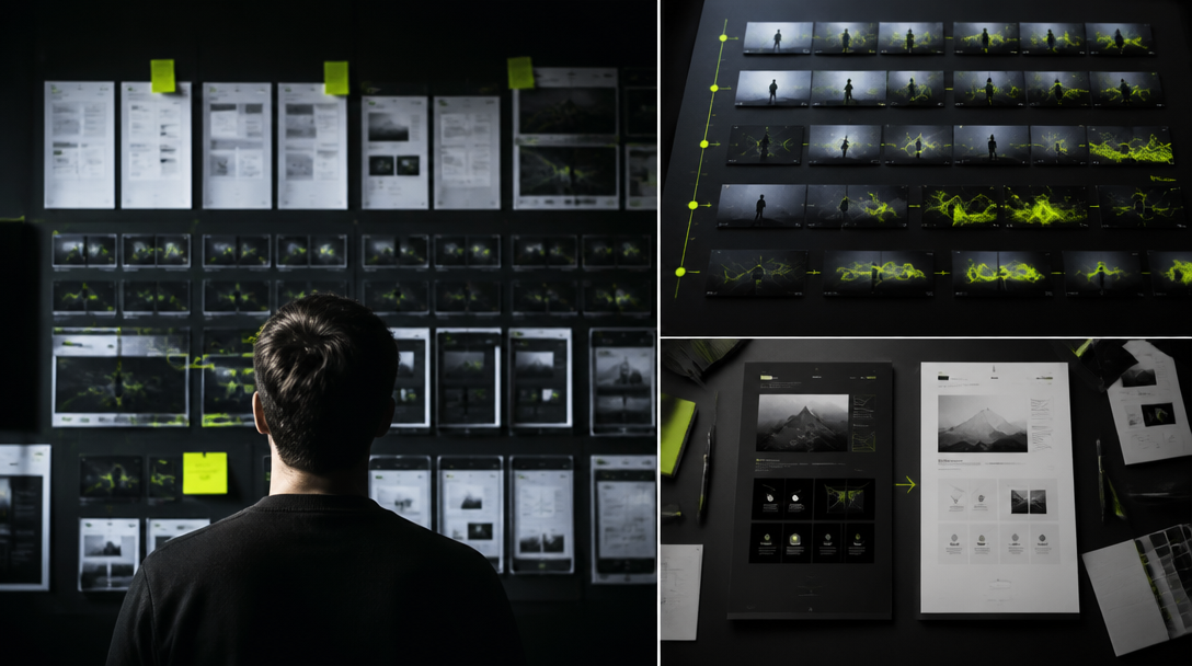 Landing Pages Need Motion Proof, Not More Sections - in-article production visual 1