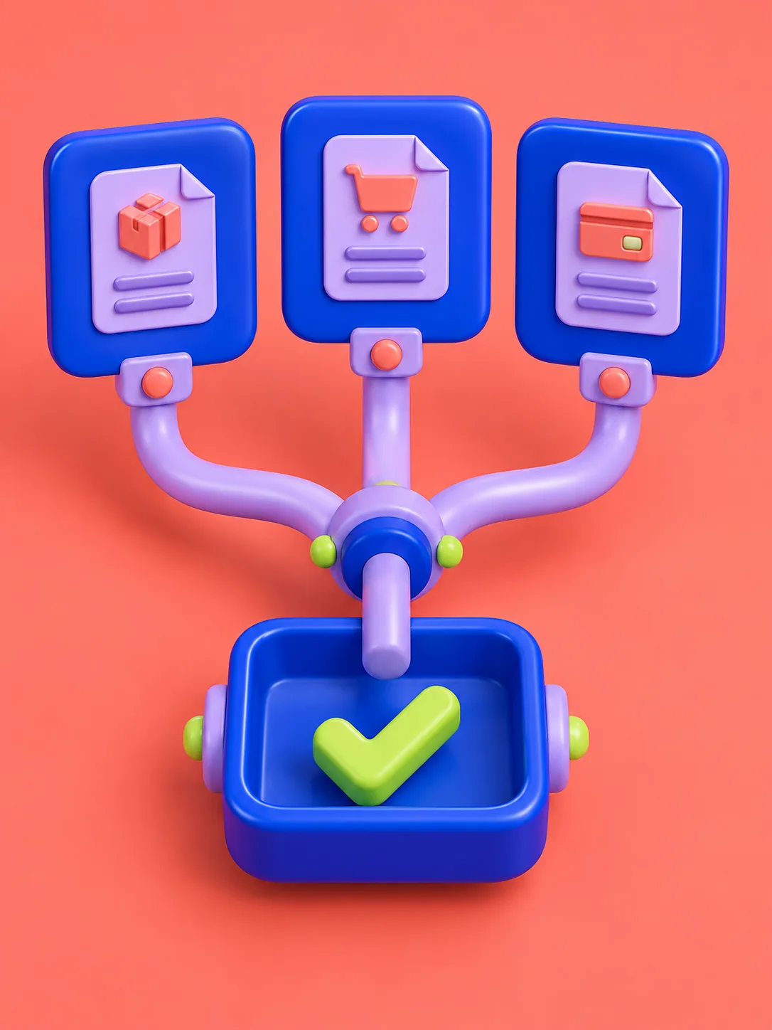 Orders, payments and data connected in one system